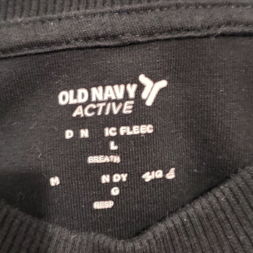 Old Navy Black Sweatshirt - Picture 2 of 3